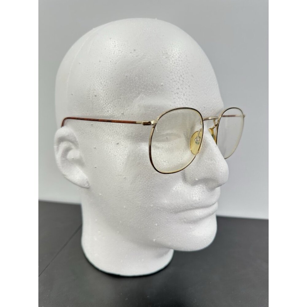 Vintage SWANK Windsor  Eyeglasses zylonite Tortoise Made Italy 130-19-49 (C4-05)